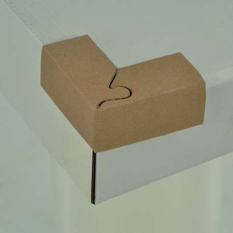 Kartonnen hoekprofielen met puzzel sluiting (per stuk) gebruik: Kartonnen hoekprofielen met puzzel sluiting (per stuk)