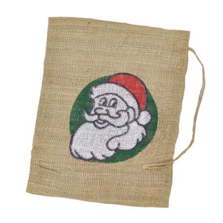 Jute zakken Kerstman 30 x 40 cm (per stuk) gebruik: Jute zakken Kerstman 30 x 40 cm (per stuk)