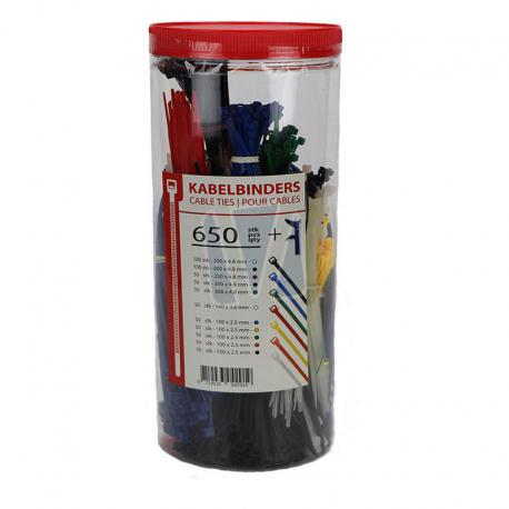 Gekleurde kabelbinders gebruik: Gekleurde kabelbinders