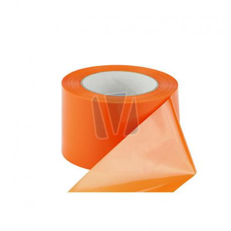 Oranje wit afzetlint gebruik: Oranje wit afzetlint