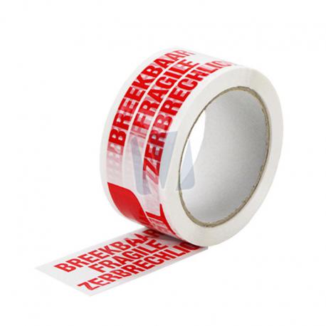 Waarschuwingstape breekbaar / fragile (per rol) gebruik: Waarschuwingstape breekbaar / fragile (per rol)