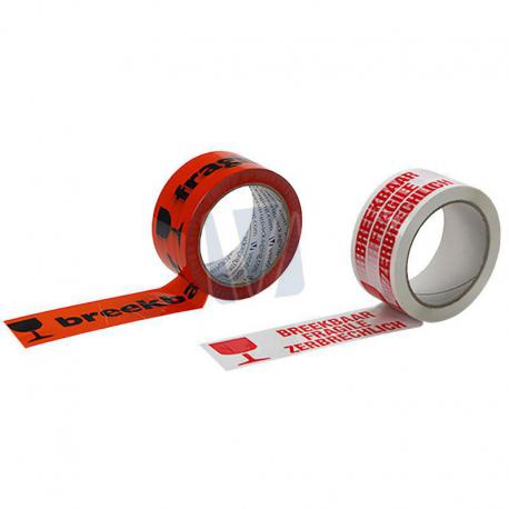 Waarschuwingstape breekbaar / fragile (per rol) gebruik: Waarschuwingstape breekbaar / fragile (per rol)