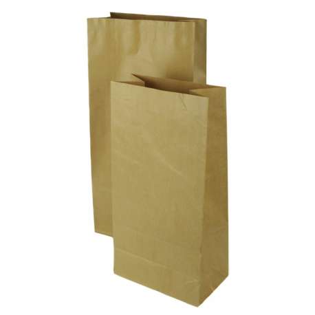 Papieren blokbodemzakken (per 25 stuks) gebruik: Papieren blokbodemzakken (per 25 stuks)