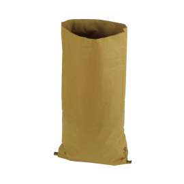 Papieren zak met zijvouw (per 100 stuks)