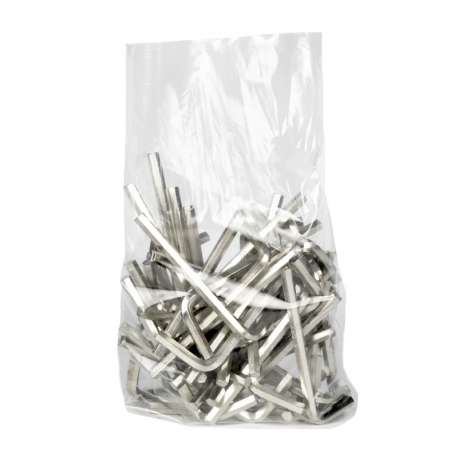 Vlakke plastic zakken van 30 tot 65 cm breed (per doos) gebruik: Vlakke plastic zakken van 30 tot 65 cm breed (per doos)